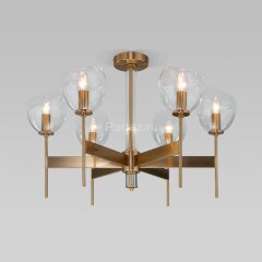 Потолочная люстра Eurosvet 60130/6 латунь Smart