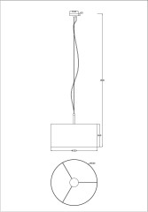 Подвесной светильник Arte Lamp A4095SP-3BK