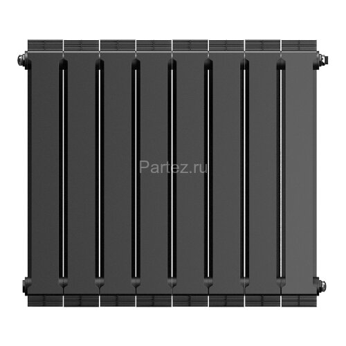 Биметаллический радиатор Royal Thermo PianoForte 500/100-8 (NoirSable)