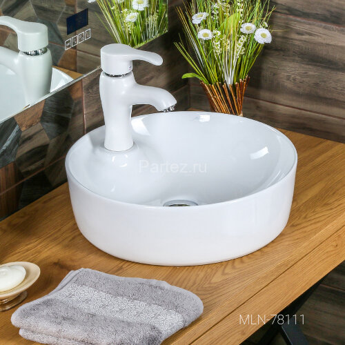 Накладная раковина melana mln-78111