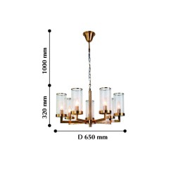 Подвесная люстра Favourite 2060-7P