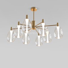 Потолочная люстра Eurosvet 60175/8 латунь