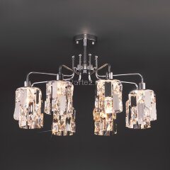 Потолочная люстра Eurosvet 10101/8 хром