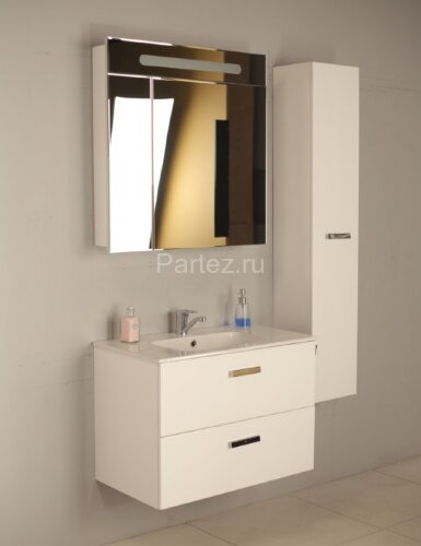 Зеркальный шкаф Roca Victoria Nord 80, 80*14*81 см, белый (Z.RU90.0.003.3)