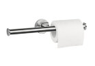 Держатель туалетной бумаги Hansgrohe Logis Universal двойной, хром (41717000)