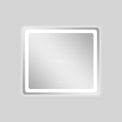 Зеркало AZARIO Dallas 800х700 с подсветкой, сенсорный выключатель с функцией диммера, подогрев (AZ-Z