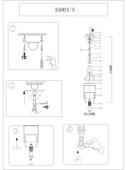 Подвесной светильник Newport 35001/S