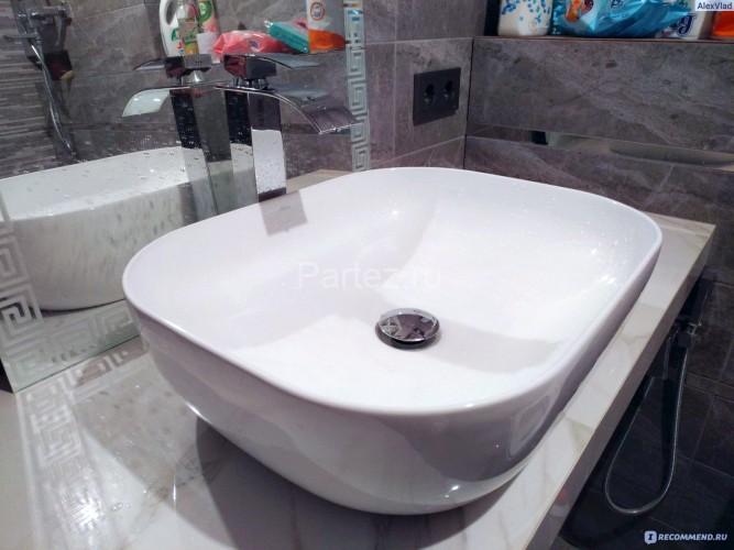 Накладная раковина melana mln-78104