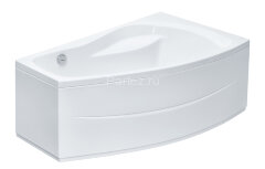 Ванна акриловая Santek МАЙОРКА XL асимметричная 160х95 правосторонняя белая