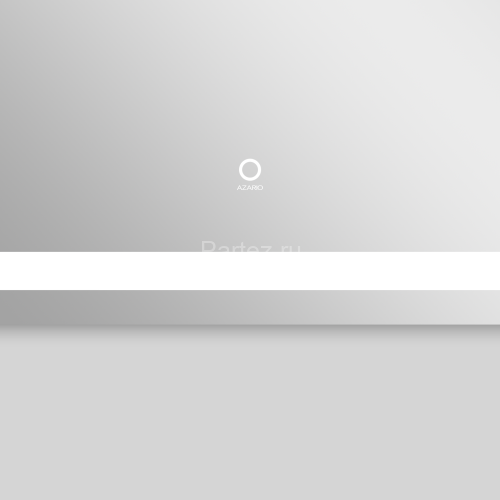 Зеркало AZARIO Dallas 1000х700 с подсветкой, сенсорный выключатель с функцией диммера, подогрев (AZ-