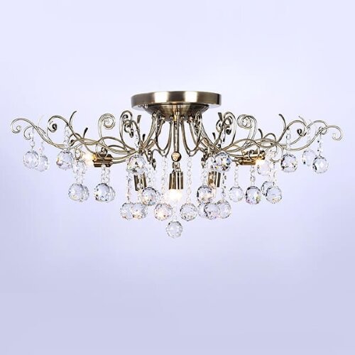 Потолочная люстра Eurosvet 10042/12 античная бронза