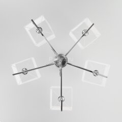 Потолочная люстра Eurosvet 60115/5 хром