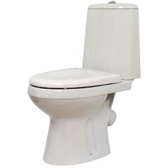 Унитаз-компакт Лея Премиум, сиденье с микролифтом, белый (41301130315)