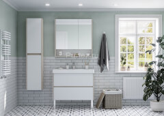 Зеркало-шкаф AQUATON Сканди 90 дуб верона (1A252302SDB20)