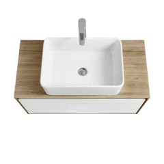 Столешница под раковину Aquaton Либерти 90 дуб эльвезия (1A279703LYC70)