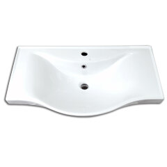 Раковина Lapino BASIC 100, белая (100X45X17,5)