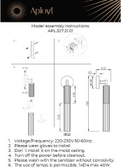 Бра Aployt APL.327.21.01