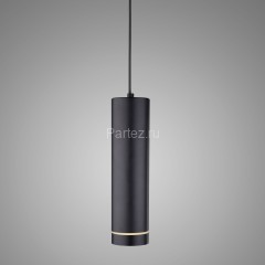 Подвесной светильник Elektrostandard DLR023 12W 4200K черный матовый
