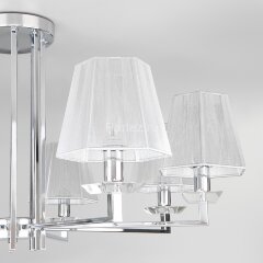 Потолочная люстра Eurosvet 60125/8 хром