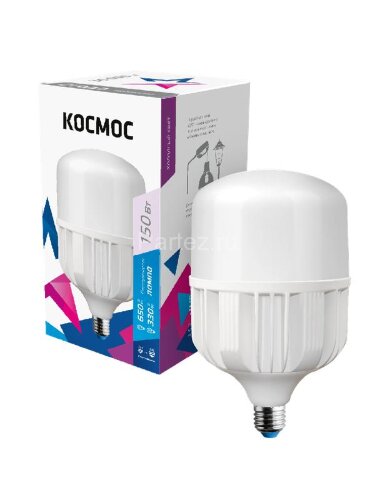 Лампа светодиодная высокомощная HWLED 150Вт 6500К E27/40 220В КОСМОС KHWLED150WE2765