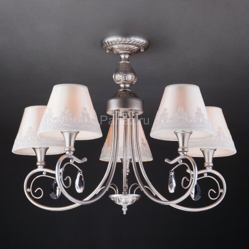 Потолочная люстра Eurosvet 60069/5 серебро
