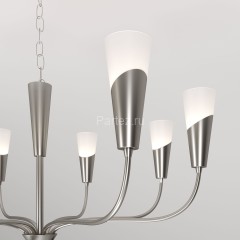 Подвесная люстра Eurosvet 60167/8 никель