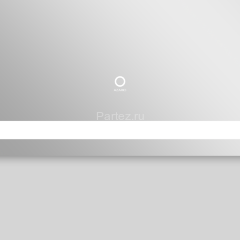 Зеркало AZARIO Dallas 1000х700 с подсветкой, сенсорный выключатель с функцией диммера (AZ-Z-044CS)