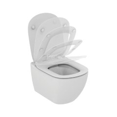 Крышка-сиденье для унитаза Ideal Standard TESI Silk White тонкое, цвет белый шелк (T3527V1)