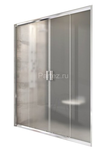 Душевая дверь Ravak Blix раздвижная 161х190, толщина полотна 6мм универсальная, цвет профиля хром