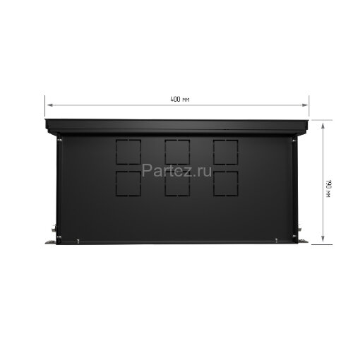 Конвектор внутрипольный Royal Thermo ATRIUM-190/400/2200-DG-U-BL