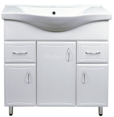 Комплект тумба Коралл-80/2 (800х850х460) с раковиной Basic 80 (CS00070754)