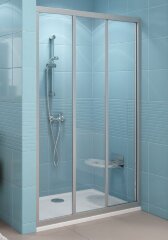 Душевая дверь Ravak Supernova раздвижная 90х188, толщина полотна 3мм , цвет профиля сатин