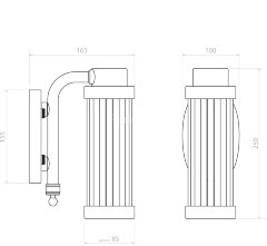 Бра Covali WL-38003