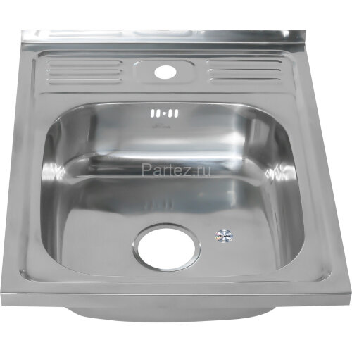 Мойка 5060 MELANA 0,4/160 накладная прямоугольная (075 t *20)