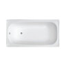 Ванна стальная WhiteWave Classic 150*75 в комплекте с белыми подставками (CL-1500)
