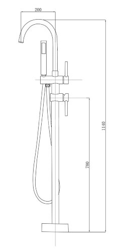 Смеситель Gemy G7098A