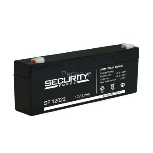 Аккумулятор ОПС 12В 2.2А.ч Security Force SF 12022