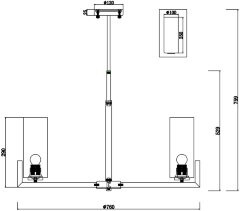 Потолочная люстра Maytoni MOD089PL-08BS