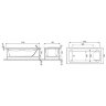 Ванна акриловая Jacob Delafon Sofa 170x75 прямоугольная, белая (E60515RU-01)