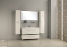 Тумба под раковину AQUATON Мадрид 120 М подвесная, белая (1A168701MA010)