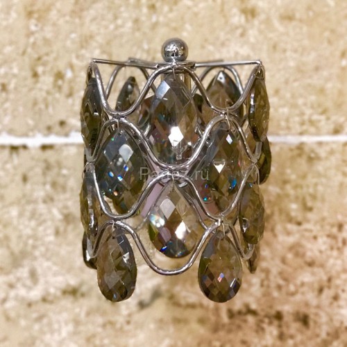 Бра Illuminati MB103910-1A chrome/smoky