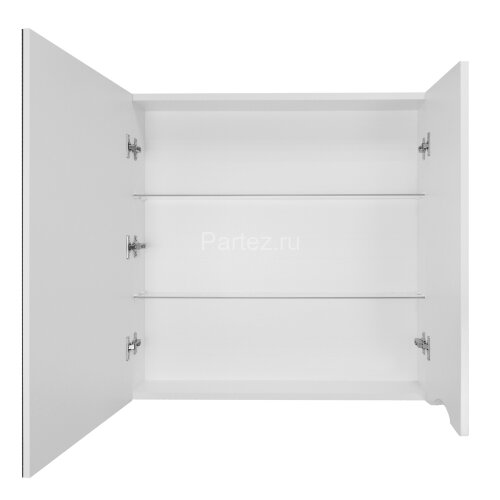 Зеркало-шкаф Loranto Santorini 80 800х140х700 правый, белый (CS00086970)