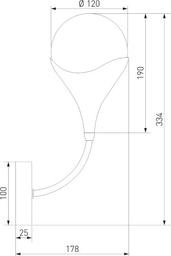 Бра Eurosvet 60168/1