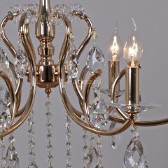 Подвесная люстра ILLUMICO IL2326-6POR-39 GD