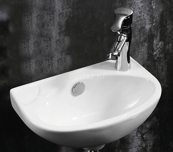 Раковина Azario 37 х25х15 угловая, белая (AZ-41203)