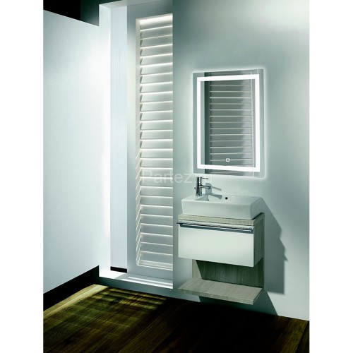 Зеркало AZARIO Рига-VOICE 600х800 голосовое управление, подогрев, сенсорнй выключатель (LED-00002614