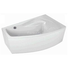 Ванна акриловая Santek Майорка асимметричная 150х90, правосторонняя, белая