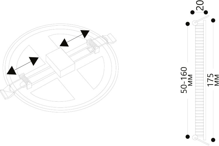 Потолочный светильник Arte Lamp A7974PL-1WH