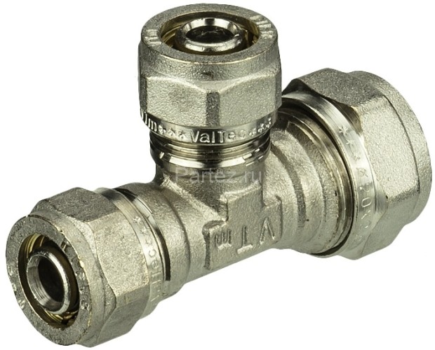 Тройник обжимной 32х26х26 VALTEC