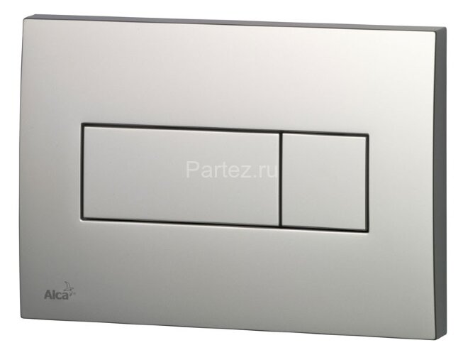 Кнопка смыва Alcadrain, хром - матовая (M372)